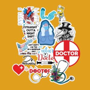 Medical Stickers pack for medical students