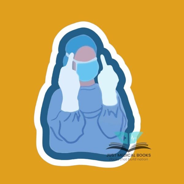 Get lost phone sticker for medical students