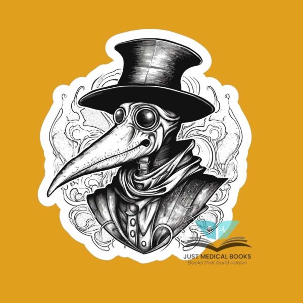 Pleague phone sticker for medical students