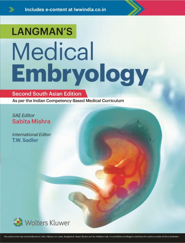 Langmans Medical Embryology medical book