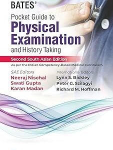 Bates Pocket Guide to Physical Examination and History Taking medical book