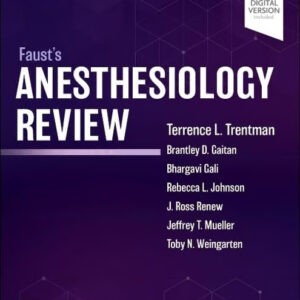 Fausts Anesthesiology Review medical book