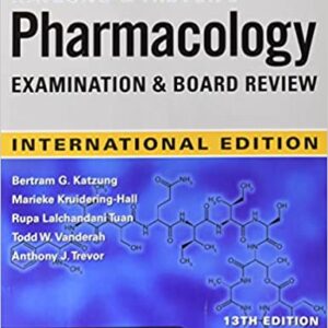 Katzung and Trevors Pharmacology Examination and Board Review medical book