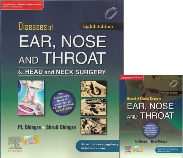 Diseases of Ear Nose and Throat and Head and Neck Surgery medicla book