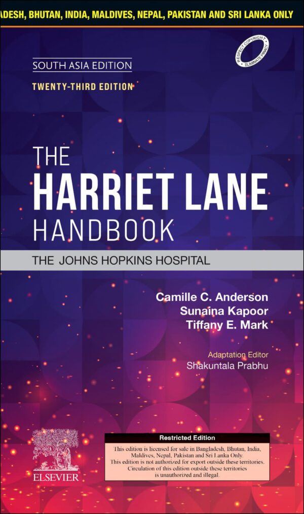 Harriet Lane Handbook medical book