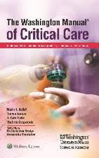 Washington Manual of Critical Care medical book