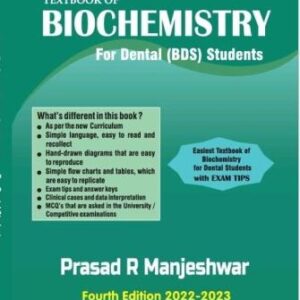 Textbook of Biochemistry for Dental Students