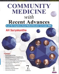 Community Medicine with Recent Advances medical book