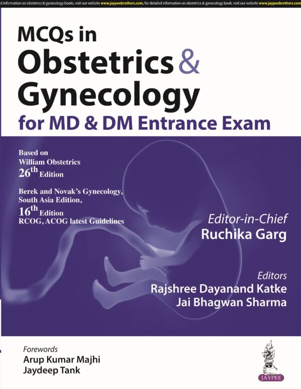 MCQs in Obstetrics and Gynecology for MD and DM Entrance Exam medical book