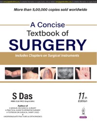 Concise Textbook Of Surgery medical book