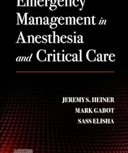 Emergency Management in Anesthesia and Critical Care medical book