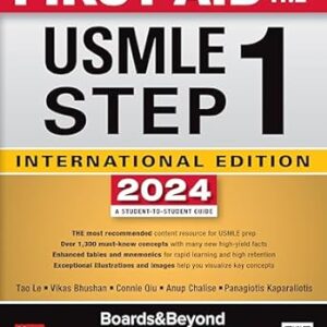 First Aid for the USMLE Step 1 34th International Edition medical Book