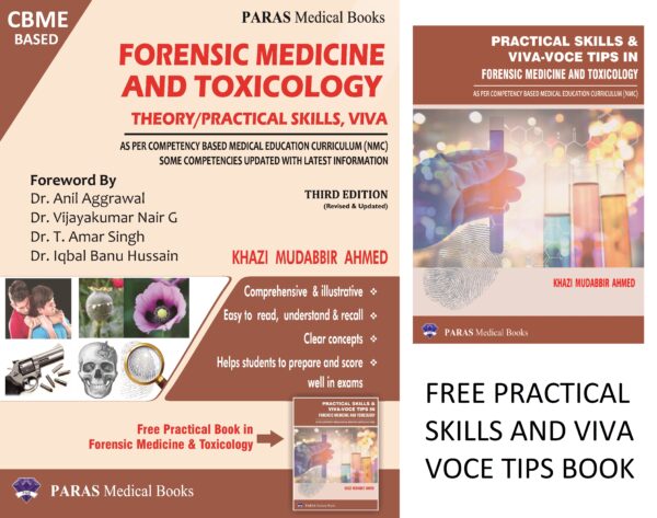 Forensic Medicine and Toxicology Theory, Practical Skills, Viva medical book