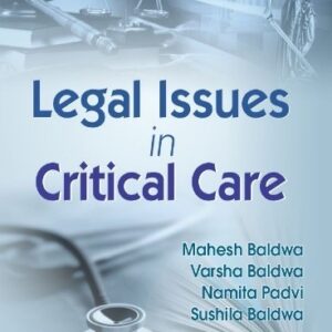 Legal Issues In Critical Care medical books