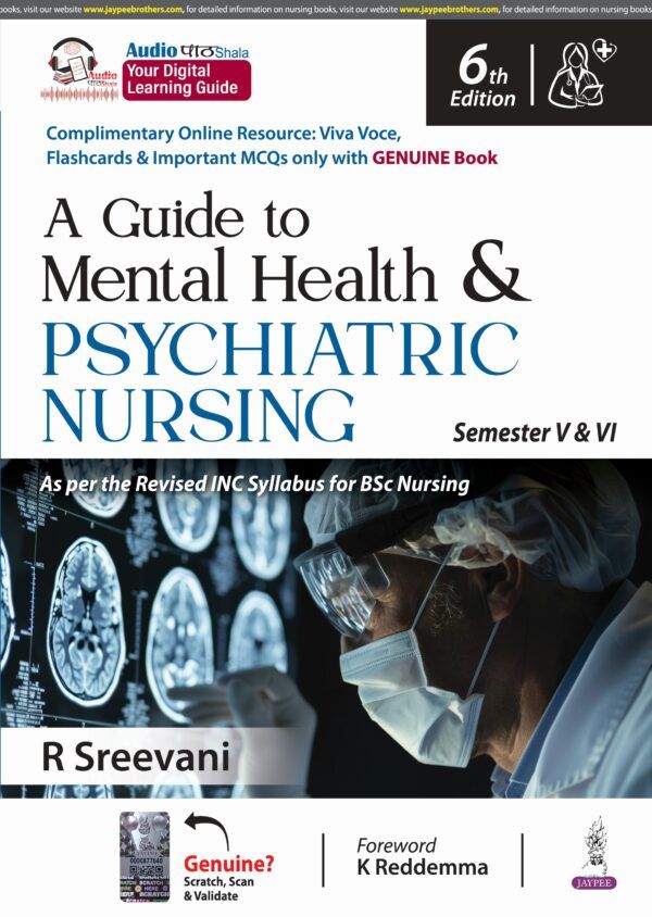9789366161686 A Guide to Mental Health and Psychiatric Nursing - Medical Books, Nursing books, Just medical books