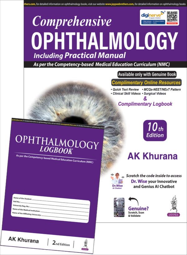 9789366168784 - comprehensive ophthalmology 10th edition