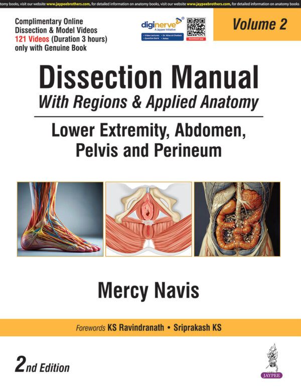 9789366165219 - Dissection Manual with Regions and Applied Anatomy, medioks , just medical books