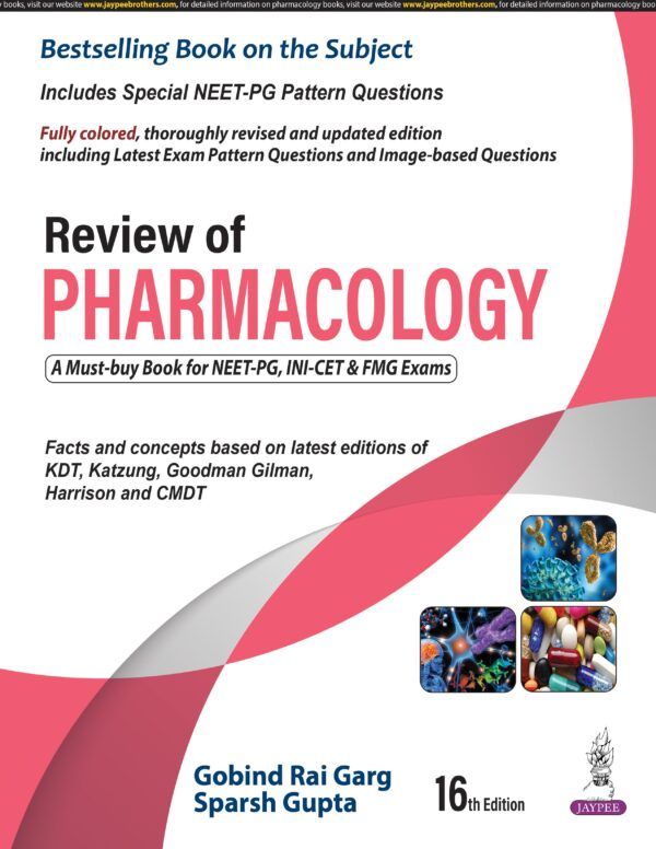 9789354658778 - Review of Pharmacology 16th Edition, just medical books
