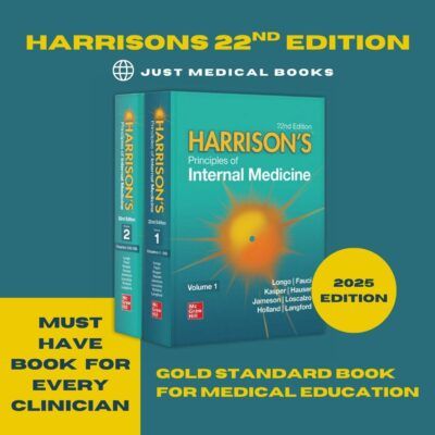 JUST MEDICAL BOOKS, Harrison 22nd Edition, Harrison new edition, Harrison book